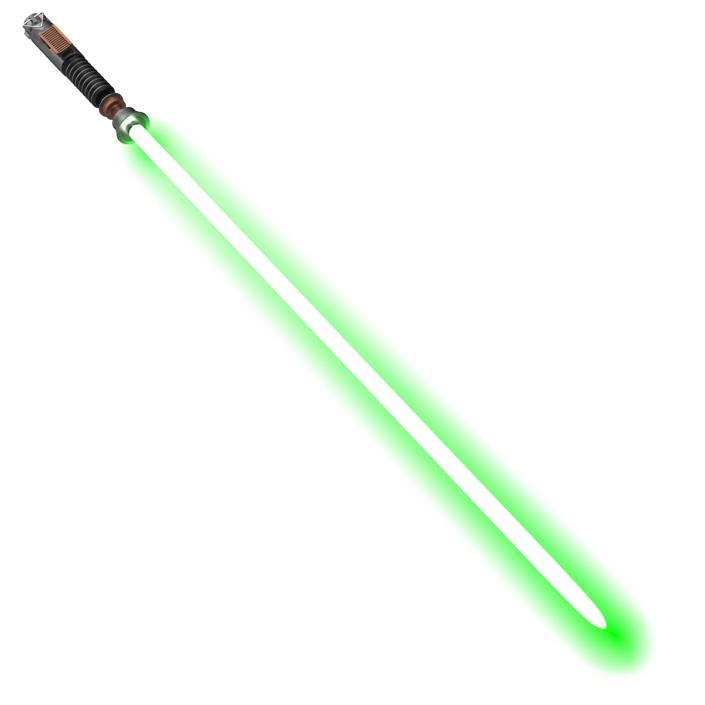 Star Wars Luke Skywalker Lightsaber 2 Used 3D