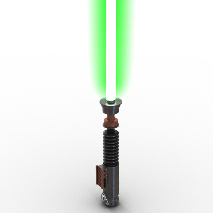 Star Wars Luke Skywalker Lightsaber 2 Used 3D