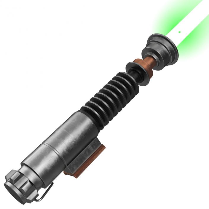 Star Wars Luke Skywalker Lightsaber 2 Used 3D