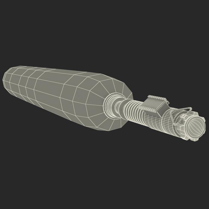 Star Wars Luke Skywalker Lightsaber 2 Used 3D