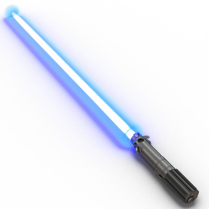 Luke Skywalker Lightsaber 3D Models Set 3D model