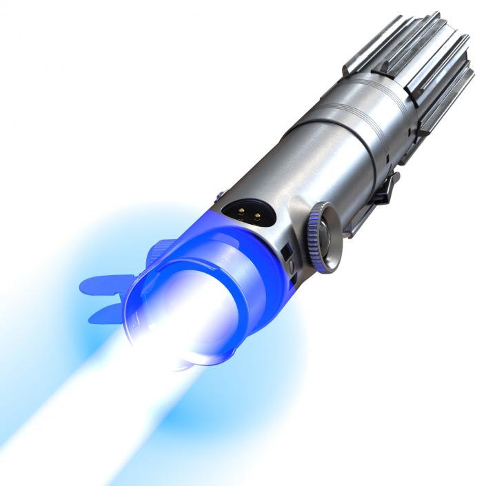 Luke Skywalker Lightsaber 3D Models Set 3D model