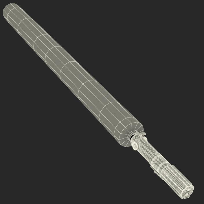 Luke Skywalker Lightsaber 3D Models Set 3D model