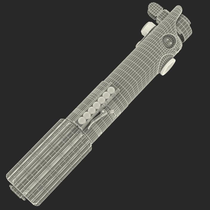 Luke Skywalker Lightsaber 3D Models Set 3D model