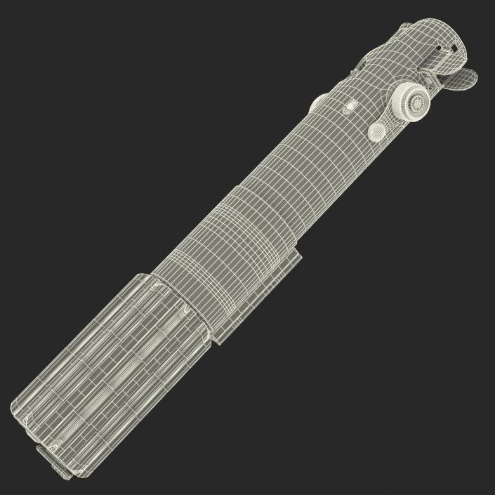 Luke Skywalker Lightsaber 3D Models Set 3D model