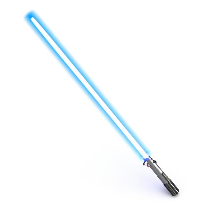 3D model Star Wars Luke Skywalker Lightsaber Used