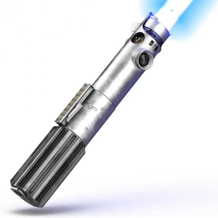 3D model Star Wars Luke Skywalker Lightsaber Used