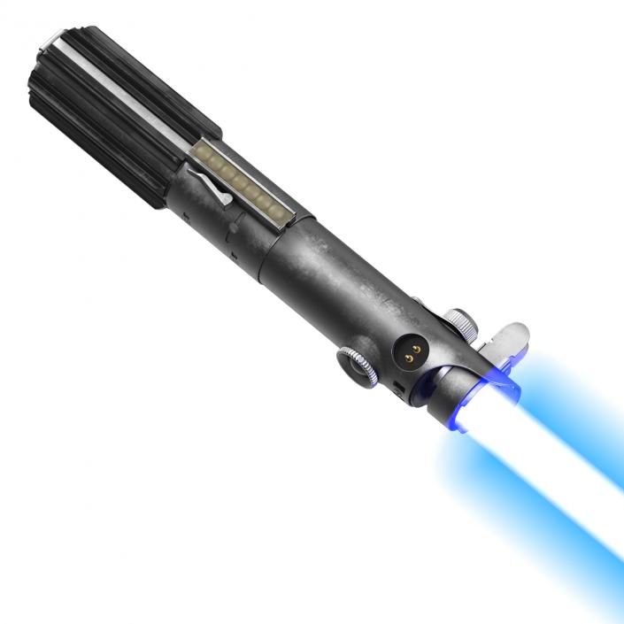 3D model Star Wars Luke Skywalker Lightsaber Used