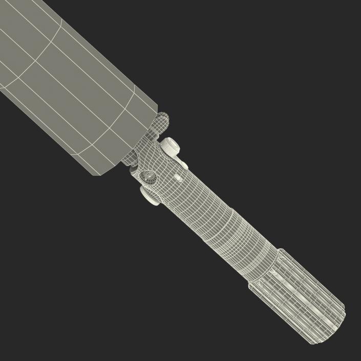 3D model Star Wars Luke Skywalker Lightsaber Used