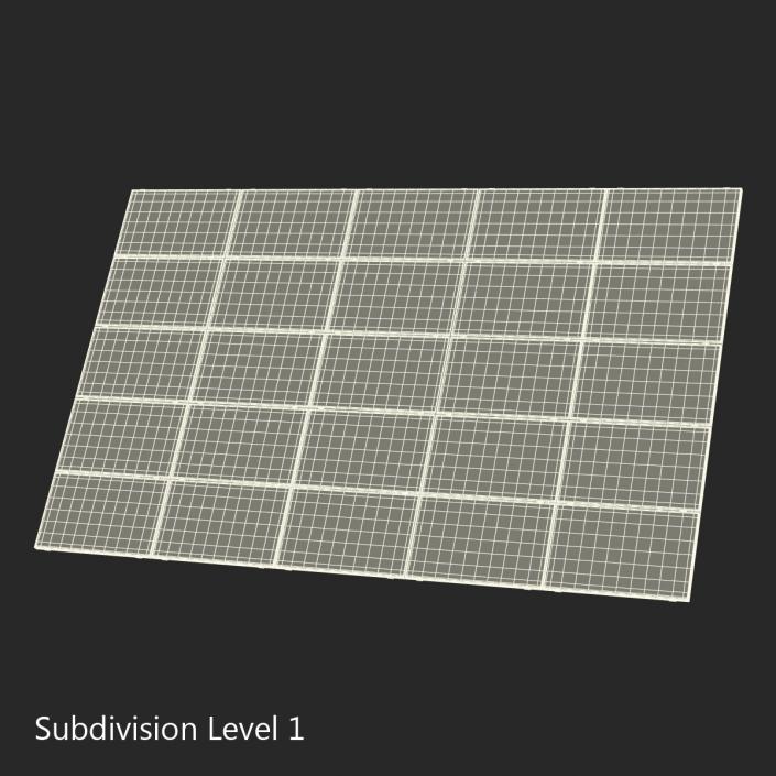 3D Solar Panel 3 model