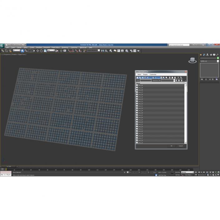 3D Solar Panel 3 model