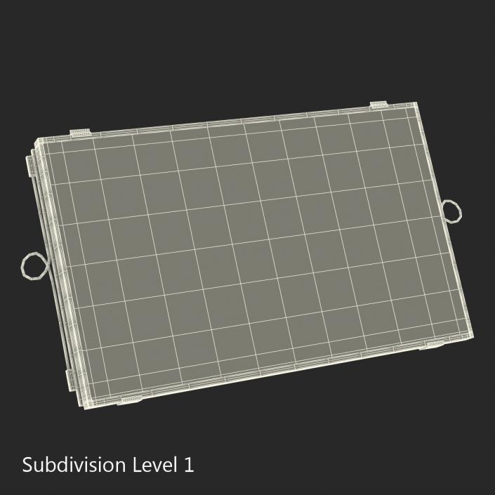 3D Solar Panel 4 model