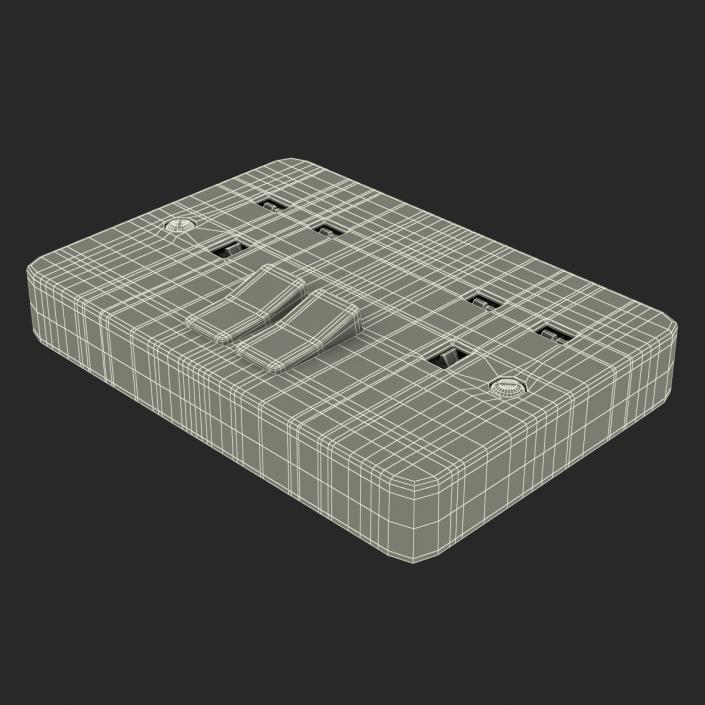 3D UK Electrical Outlet Generic model