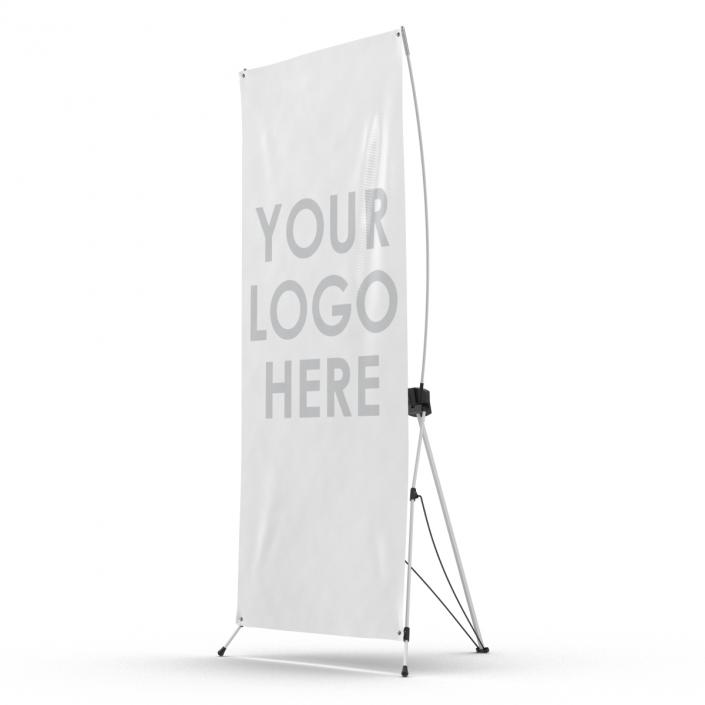 3D model Banner Stand Generic