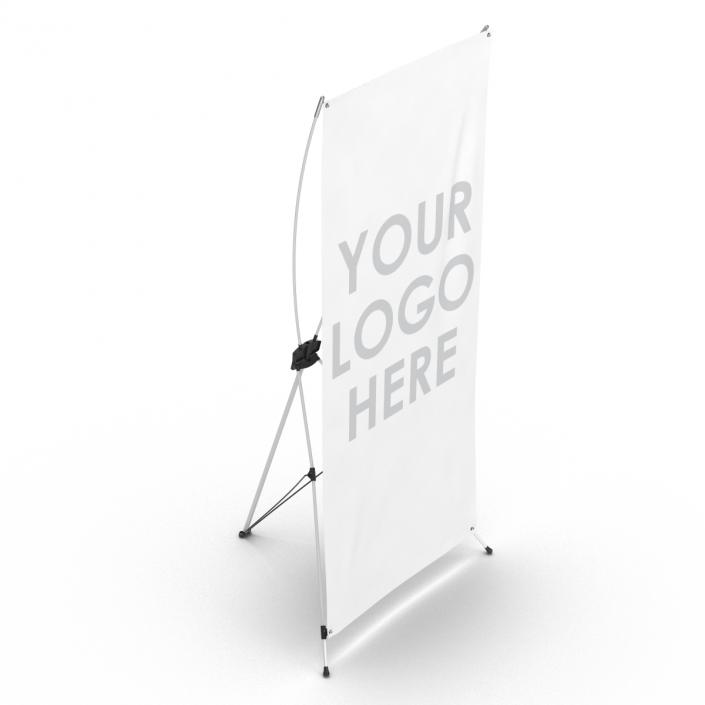 3D model Banner Stand Generic