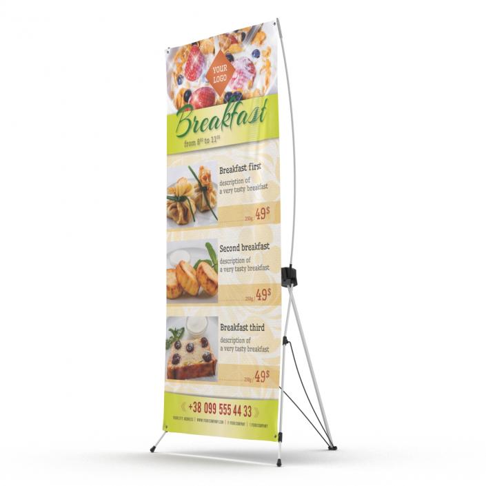 Banner Stand 3D