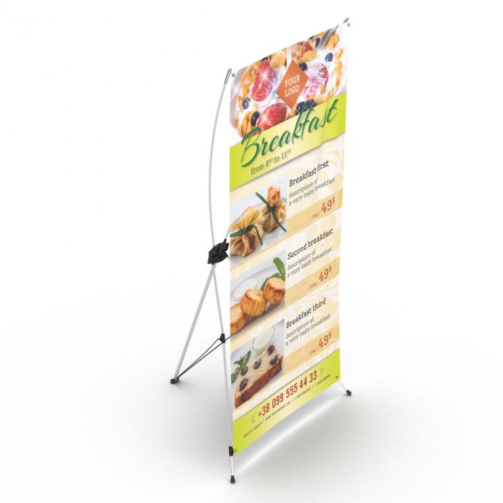 Banner Stand 3D