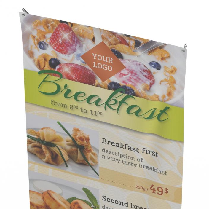 Banner Stand 3D