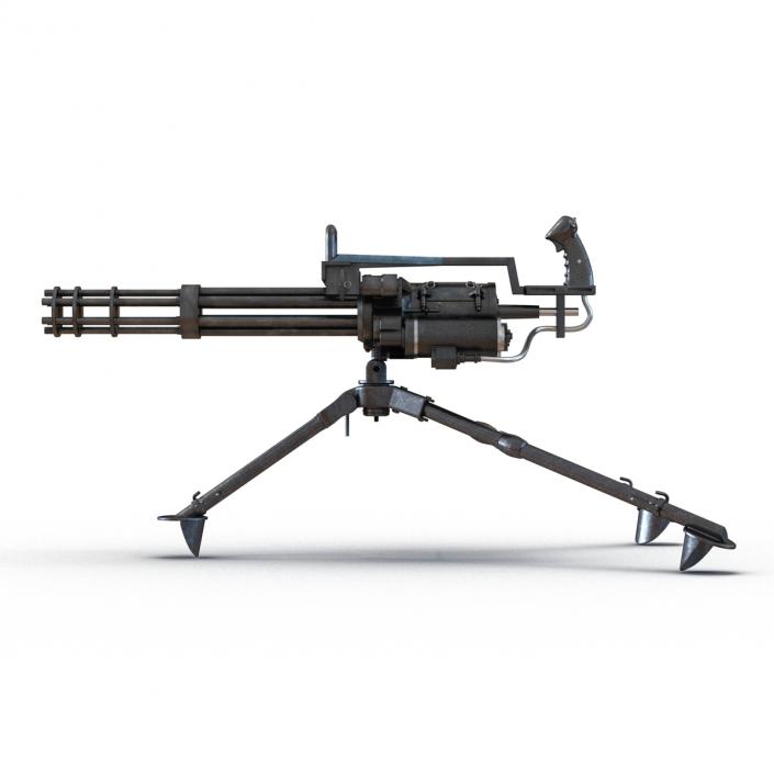 3D model Minigun Tripod Mount