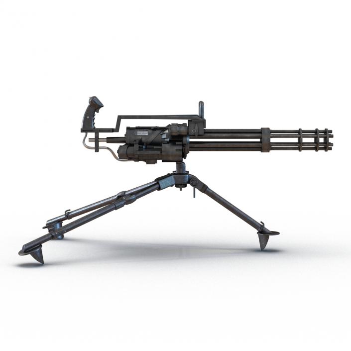 3D model Minigun Tripod Mount