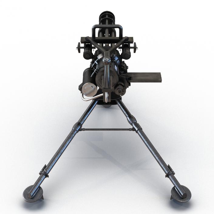 3D model Minigun Tripod Mount