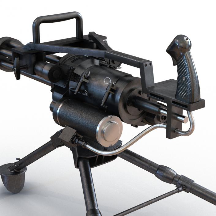 3D model Minigun Tripod Mount