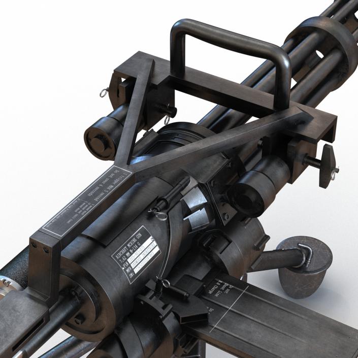 3D model Minigun Tripod Mount