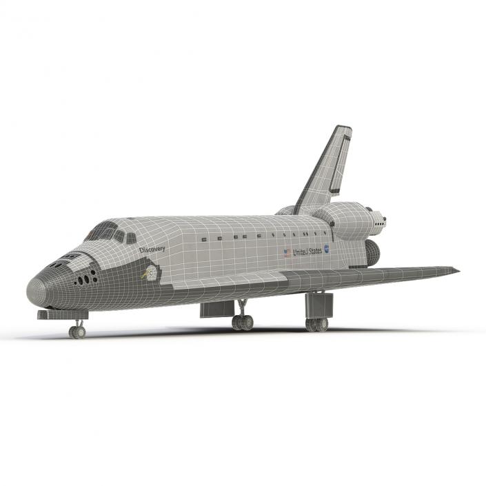 3D Space Shuttle Discovery model