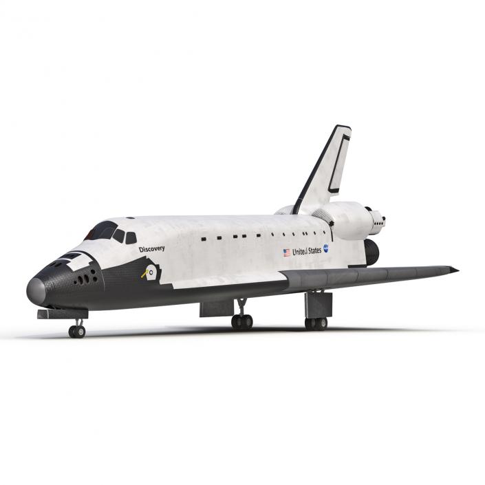 3D Space Shuttle Discovery model