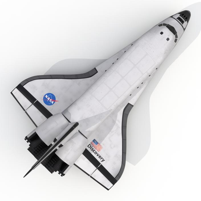 3D Space Shuttle Discovery model