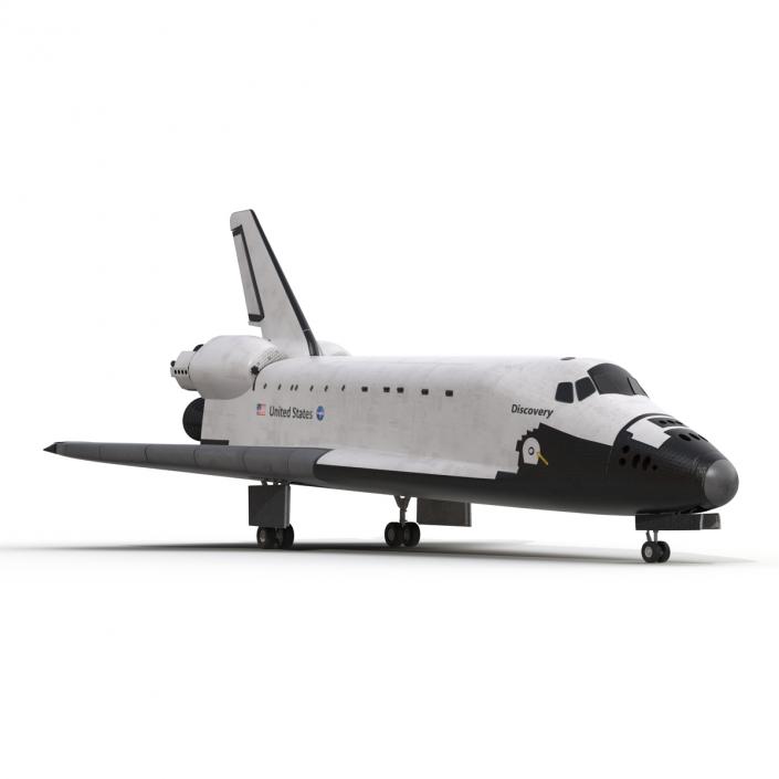 3D Space Shuttle Discovery model