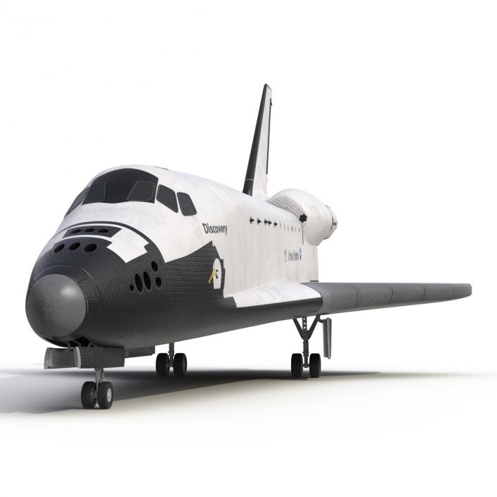 3D Space Shuttle Discovery model