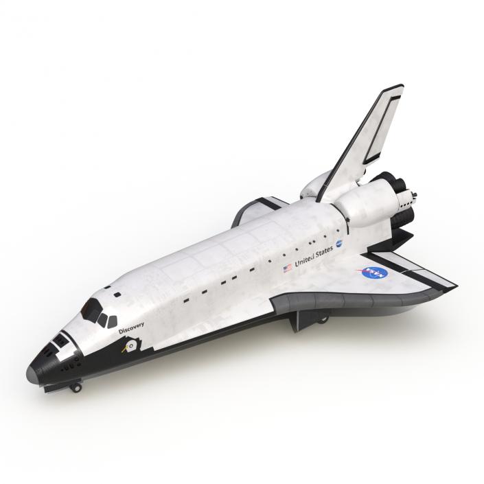 3D Space Shuttle Discovery model