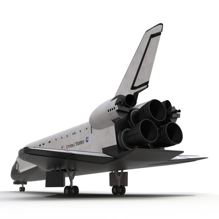 3D Space Shuttle Discovery model