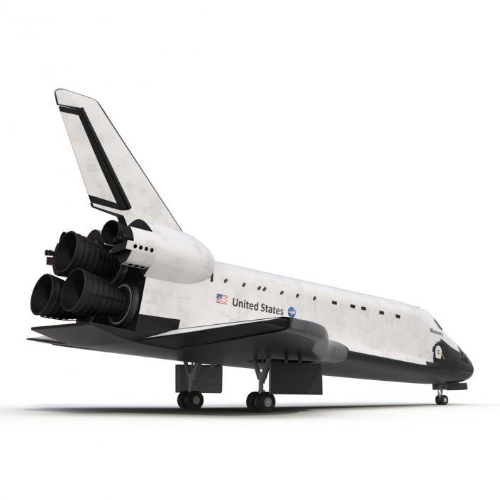 3D Space Shuttle Discovery model