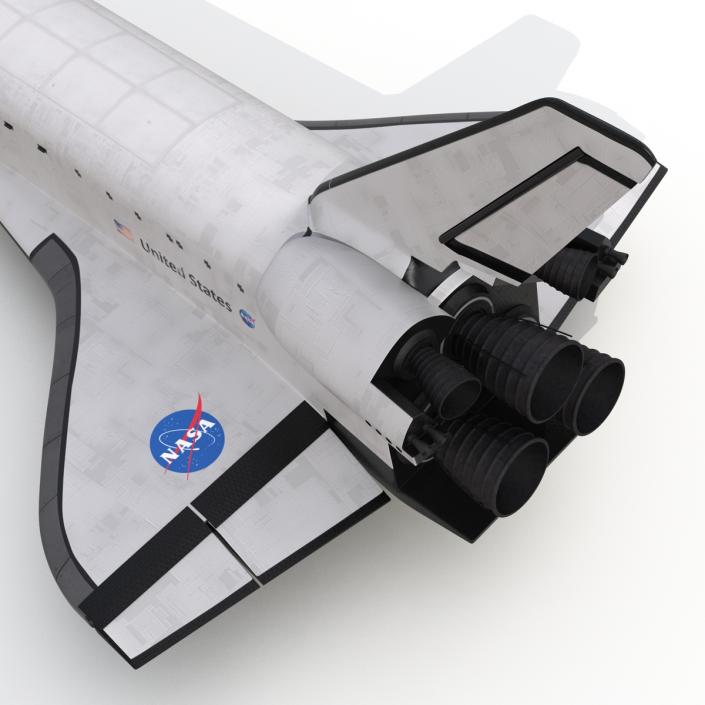 3D Space Shuttle Discovery model