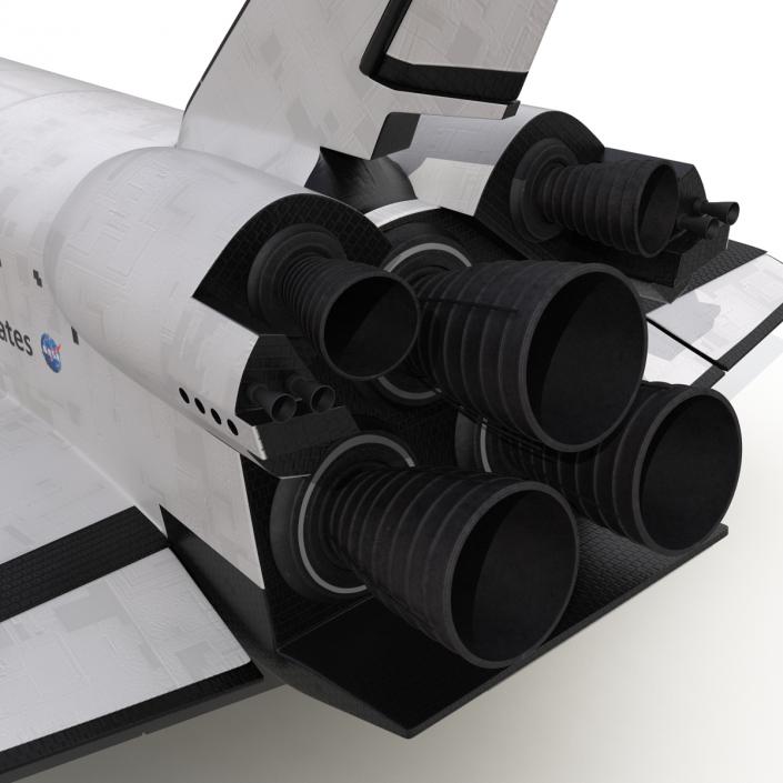 3D Space Shuttle Discovery model