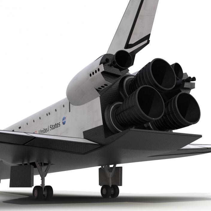 3D Space Shuttle Discovery model