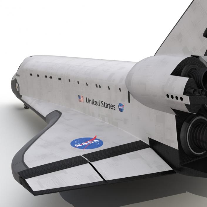 3D Space Shuttle Discovery model