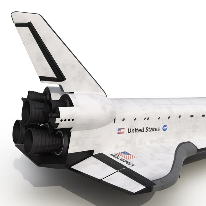 3D Space Shuttle Discovery model