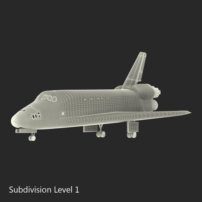 3D Space Shuttle Discovery model