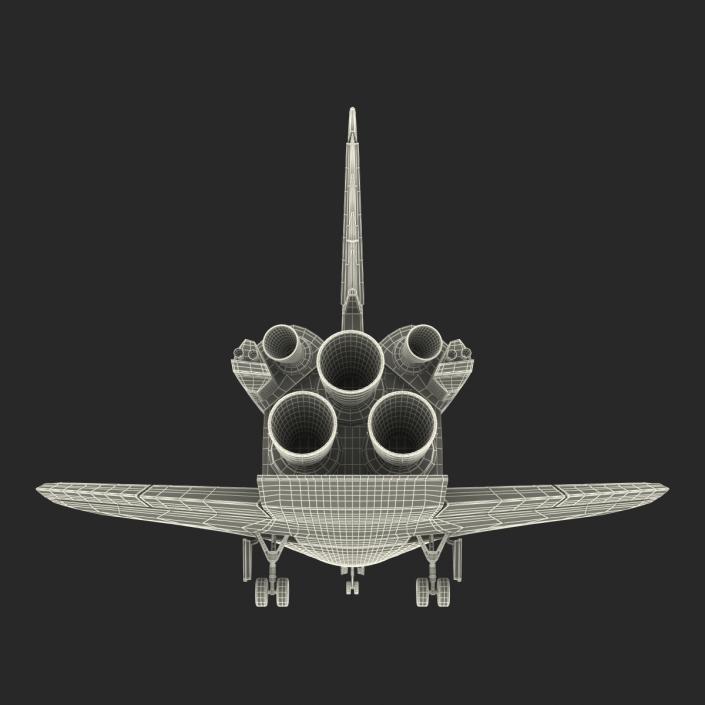 3D Space Shuttle Discovery model