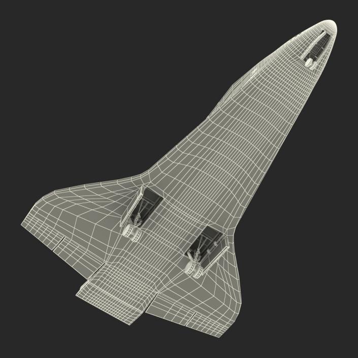 3D Space Shuttle Discovery model