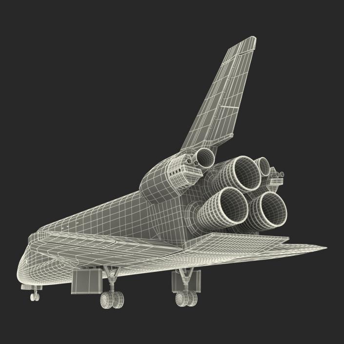 3D Space Shuttle Discovery model