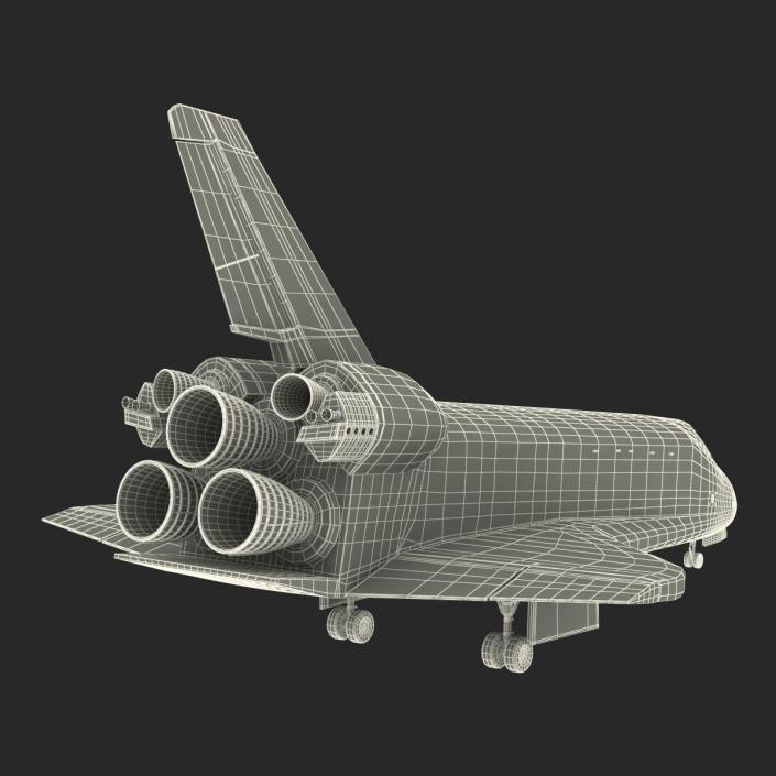 3D Space Shuttle Discovery model