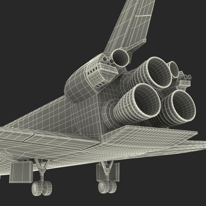 3D Space Shuttle Discovery model