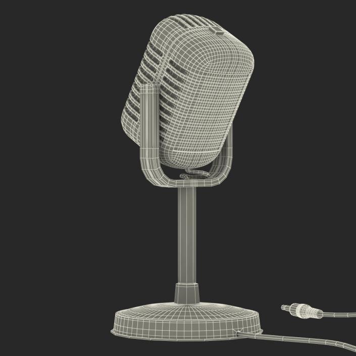 Classic Studio Microphone 3 3D