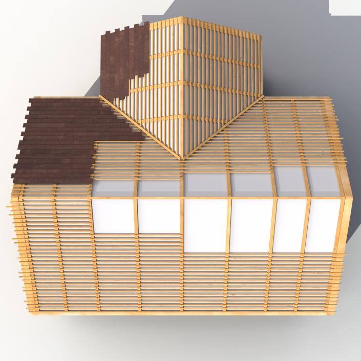 3D Private House Construction 3 model