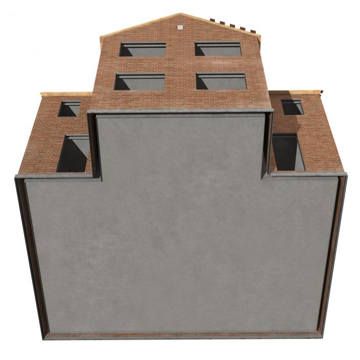 3D Private House Construction 3 model