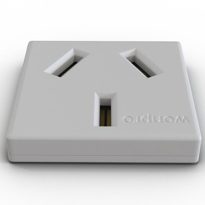 Chinese Elecrical Outlet 3D model